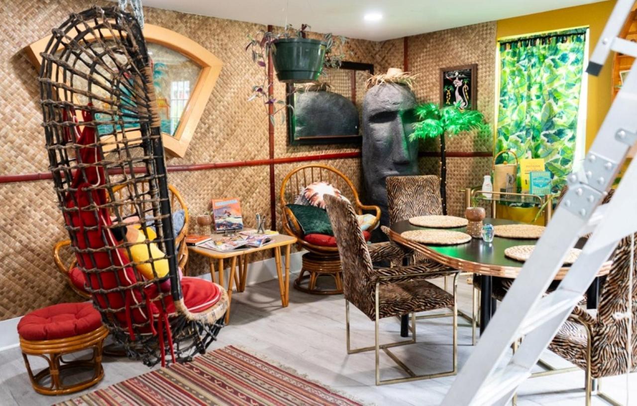 Tropical Tiki Hut Villa Louisville Buitenkant foto